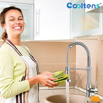 Amazon | Cooltens キッチン 蛇口 台所用混合栓 シングルレバー